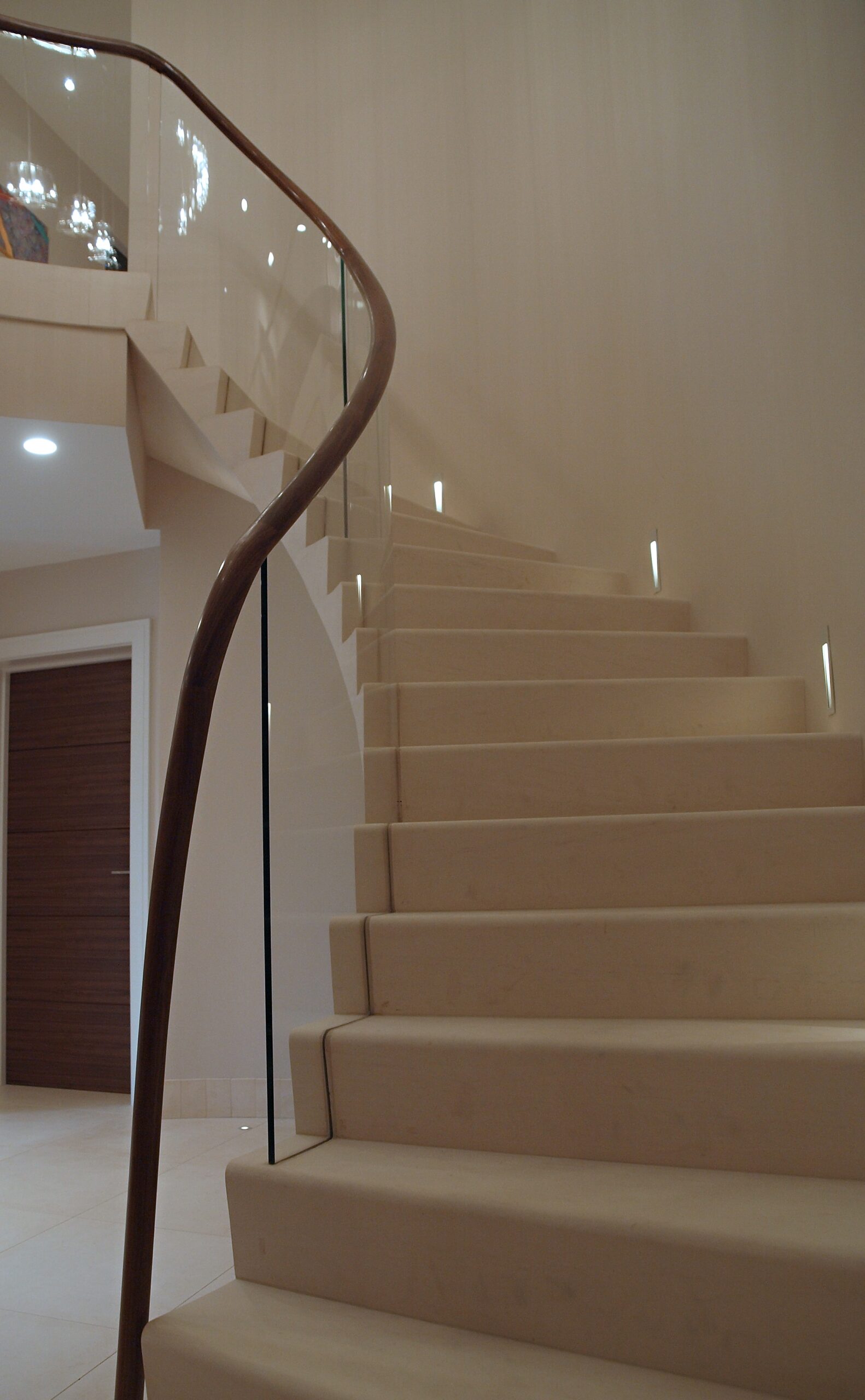 Modern Cantilever Stone Staircase