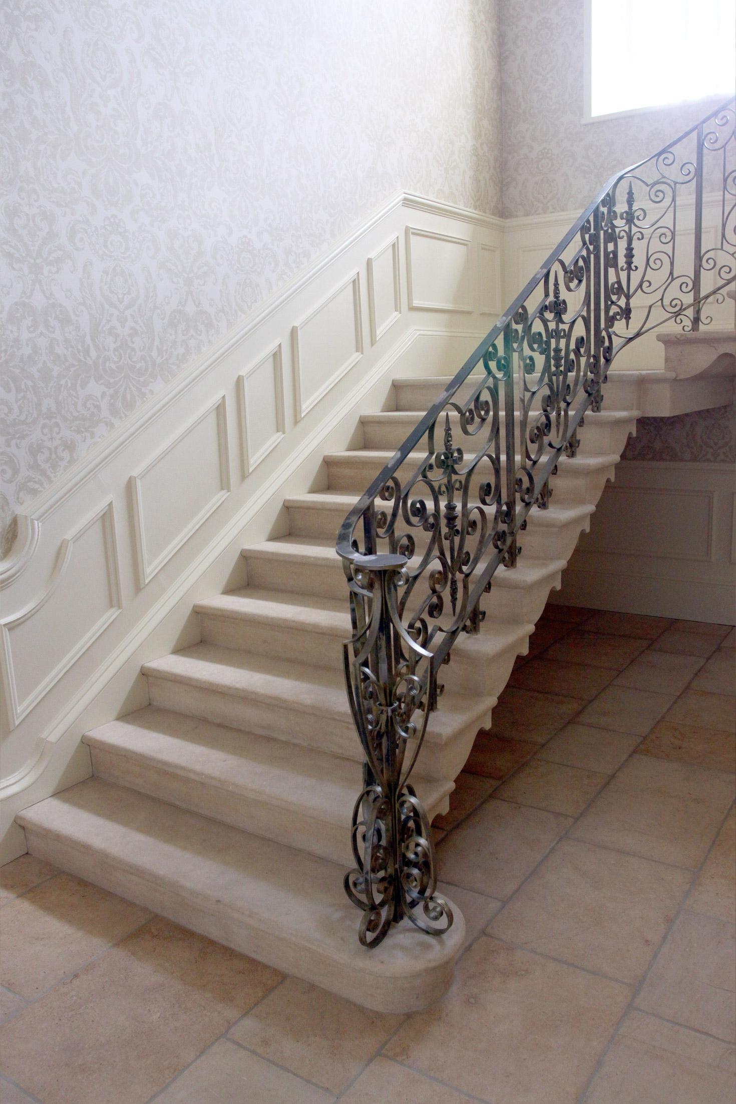 Moleanos Stone Staircase 1 - interior stone architecture