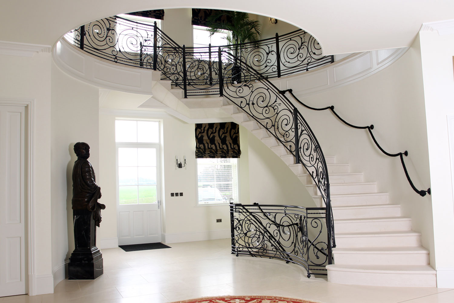 curved stairs