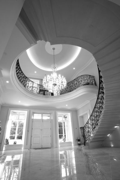 Black & White Interior Design Shot