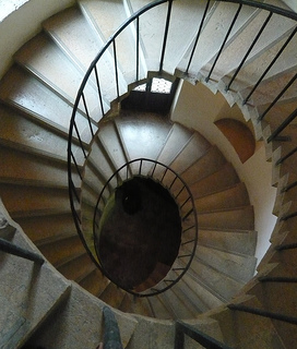 Convento della Carita Stone Staircase