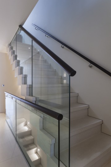 68. Anstrude Double flight Cantilever Staircase  – London Townhouse